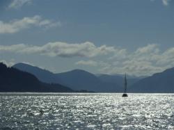 Sailing on the West coast of Vancouver Island, BC